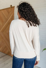 Load image into Gallery viewer, Piqued Interest Lace Trim V Neck Top