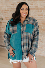 Load image into Gallery viewer, Tied for Time Thermal Plaid Button Up