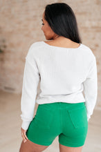 Load image into Gallery viewer, Told You So Ribbed Knit V Neck Sweater