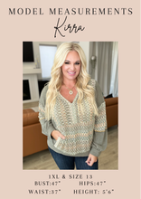 Load image into Gallery viewer, Soft And Sweet Waffle Knit Pullover