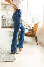 Load image into Gallery viewer, Augusta High Rise Control Top Slit Hem Bootcut