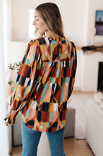 Load image into Gallery viewer, Call It What It Is Mod Print Blouse