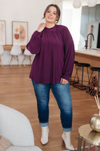 Load image into Gallery viewer, Closing Time Mock Neck Blouse