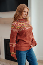 Load image into Gallery viewer, Cozy Chalet Fair Isle Sweater