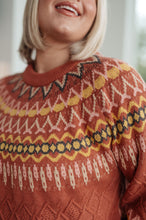 Load image into Gallery viewer, Cozy Chalet Fair Isle Sweater