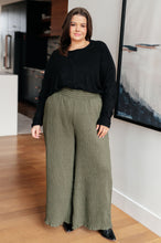 Load image into Gallery viewer, Harmony High Rise Wide Pants in Olive