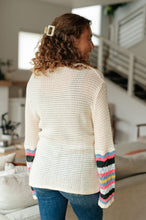 Load image into Gallery viewer, End of the Story Striped Sleeve Sweater