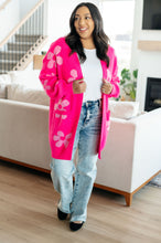 Load image into Gallery viewer, Enough Anyways Floral Cardigan in Pink