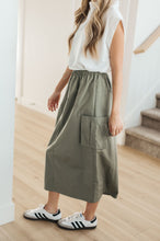 Load image into Gallery viewer, Explain It Away Cargo Skirt