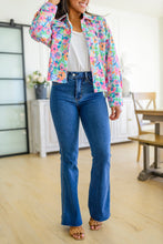 Load image into Gallery viewer, Francine High Rise Tummy Control Flared Jeans