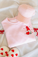 Load image into Gallery viewer, PREORDER: Valentine Gnome Embroidered Sweatshirt