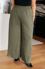 Load image into Gallery viewer, Harmony High Rise Wide Pants in Olive