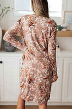 Load image into Gallery viewer, Honey Do I Ever Faux Wrap Dress in Taupe