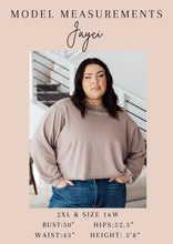 Load image into Gallery viewer, Settle In Mock Neck Sweatshirt