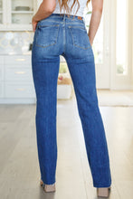 Load image into Gallery viewer, Josephine Mid Rise Raw Hem Bootcut Jeans