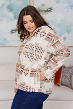 Load image into Gallery viewer, Just Going For It Aztec Hoodie