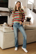 Load image into Gallery viewer, Keep Dreaming Striped Sweater