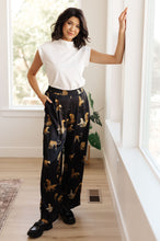 Load image into Gallery viewer, Legendary in Leopard Satin Wide Leg Pants