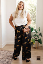 Load image into Gallery viewer, Legendary in Leopard Satin Wide Leg Pants