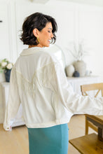 Load image into Gallery viewer, Loretta Rhinestone Fringe Jacket