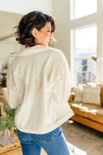 Load image into Gallery viewer, Loretta Rhinestone Fringe Jacket