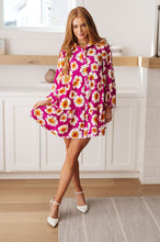 Load image into Gallery viewer, Magnificently Mod Floral Shirt Dress