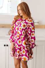 Load image into Gallery viewer, Magnificently Mod Floral Shirt Dress