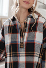 Load image into Gallery viewer, Make it Right Plaid Shirt Dress