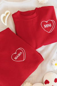 PREORDER: Matching Mama Embroidered Sweatshirt