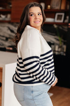 Load image into Gallery viewer, Memorable Moments Striped Sweater in White