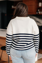 Load image into Gallery viewer, Memorable Moments Striped Sweater in White