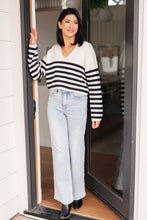 Load image into Gallery viewer, Memorable Moments Striped Sweater in White