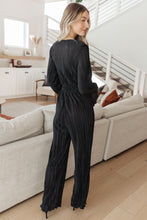 Load image into Gallery viewer, Night Out Plisse Jumpsuit