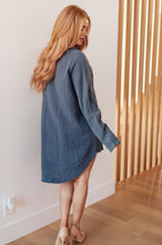 Load image into Gallery viewer, No Trepidation Mineral Wash Shirt Dress