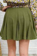 Load image into Gallery viewer, November Romance Skort in Olive