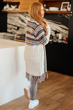 Load image into Gallery viewer, Oh So Lucky Fringe Cardigan