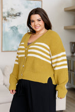 Load image into Gallery viewer, On Top of the World Striped Cardigan