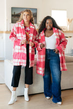 Load image into Gallery viewer, Passion in Plaid Coat in Pink