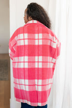 Load image into Gallery viewer, Passion in Plaid Coat in Pink