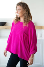 Load image into Gallery viewer, Pink Thoughts Chenille Blouse