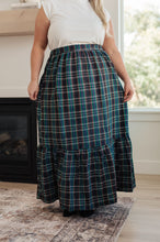 Load image into Gallery viewer, Plaid Perfection Maxi Skirt