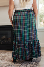 Load image into Gallery viewer, Plaid Perfection Maxi Skirt