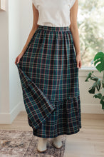 Load image into Gallery viewer, Plaid Perfection Maxi Skirt