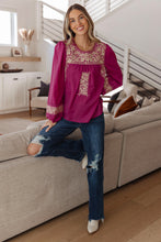 Load image into Gallery viewer, Rodeo Queen Embroidered Blouse