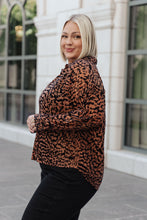 Load image into Gallery viewer, So Fierce Animal Print Blouse