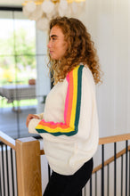 Load image into Gallery viewer, Songs About Rainbows Striped Sweater