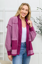 Load image into Gallery viewer, Two Hearts Jacket In Plum