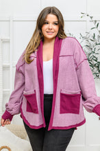 Load image into Gallery viewer, Two Hearts Jacket In Plum